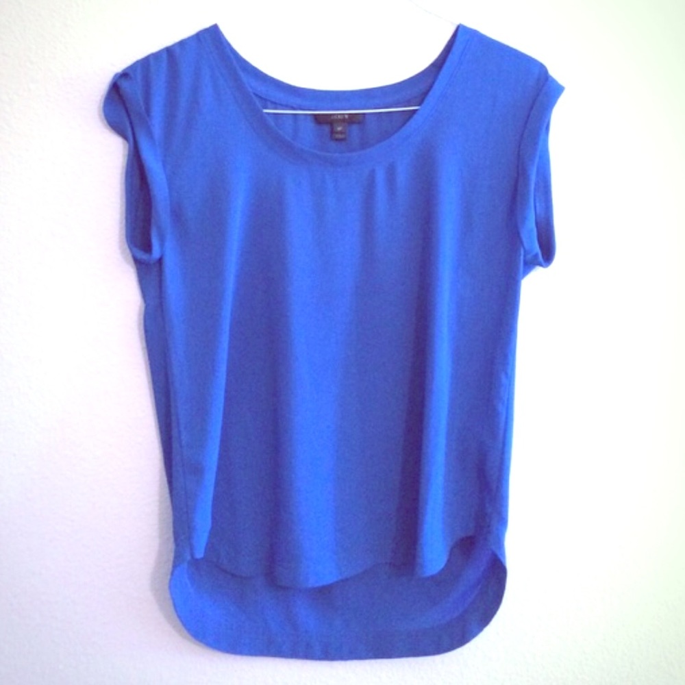 J. CREW Blue Top